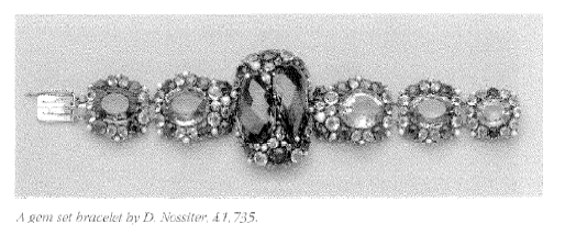 Gem set bracelet by Dorrie Nossiter sold for £1735 in July 1997 Image